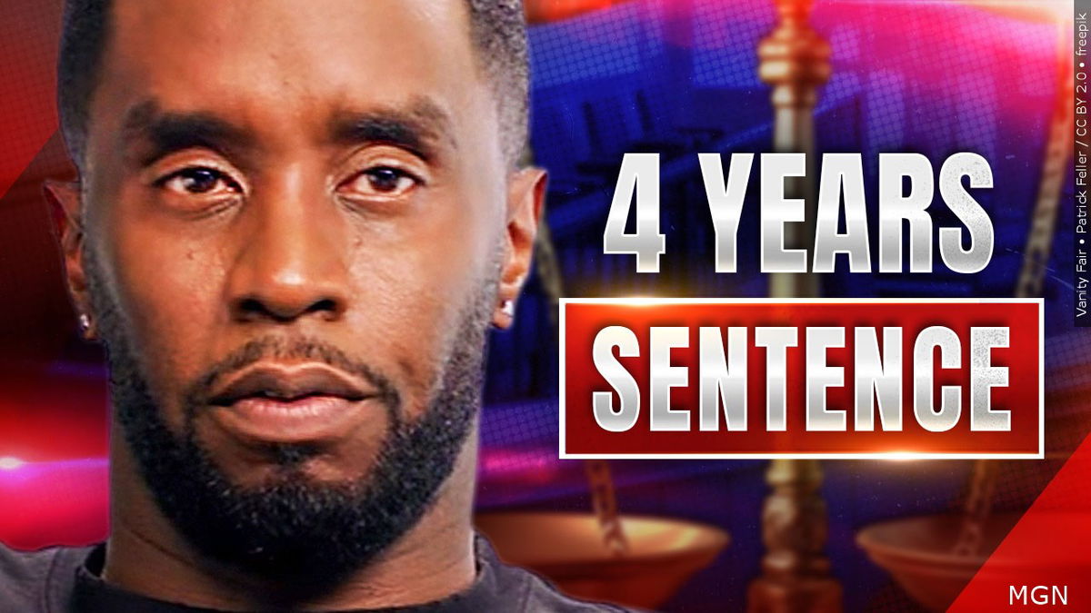 Sean ‘Diddy’ Combs sentenced to 4 years