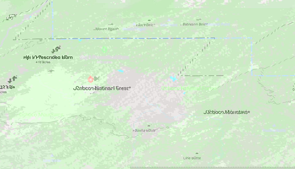 Seeing smoke? Ochoco National Forest conducted a large prescribed burn