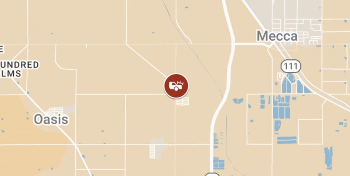 One person critically injured in Thermal crash