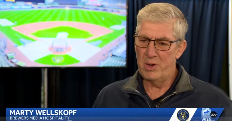 Marty Wellskopf has been a part of the Brewers for 47 years.