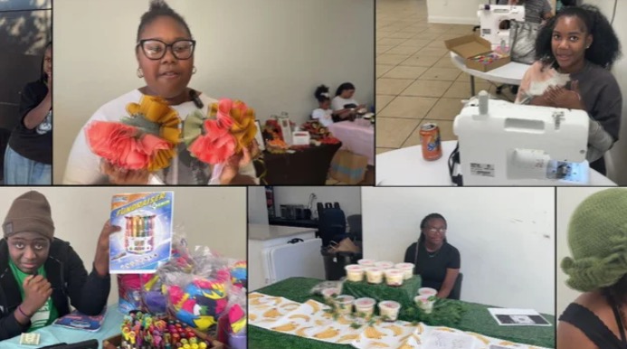 Young entrepreneurs took center stage at the NOMO Foundation's Small Business Expo