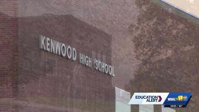 Taki Allen was sitting with friends Monday night outside Kenwood High School