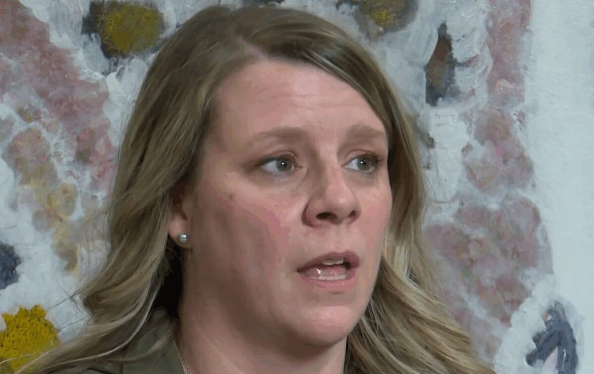 Tara Petito and Nichole Schmidt now share Gabby's story of domestic violence to college students around the country.