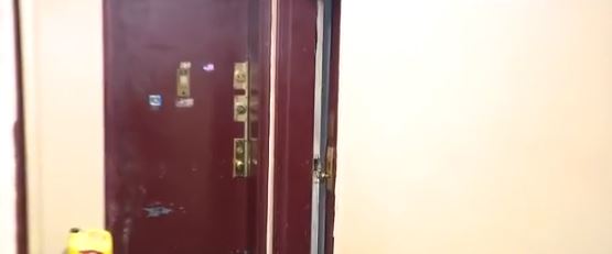 Officials say construction workers were standing by the garbage outside a building on East 21st Street near Ditmas Avenue in Flatbush when they smelled something foul and called police.