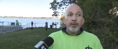 What was supposed to be a fun day at the Hermon A. MacNeil Park waterfront turned terrifying when retired NYPD Officer Paul Pinsdorf heard the screams