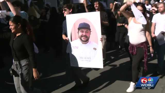 Chef Morgan's crew at Brennan's remembered his life