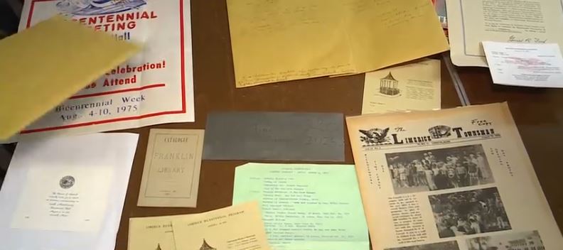 The town of Limerick is looking ahead to the future with a new time capsule. The town's historical society opened a time capsule from 1975 this summer as part of Limerick's 250th birthday celebration. On Saturday