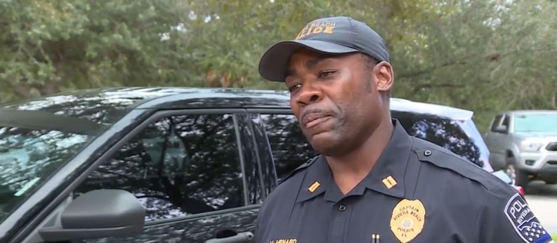 The incident was captured on body camera footage. Menard says that when he arrived