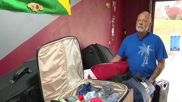 A group from the church will leave in the early morning on Saturday. Lorren Riggle and Todd Hrtyanski are two men going on the trip. They've gone to the island many times.