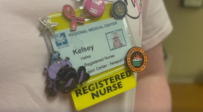 A mother who works at Riverside Cancer Care Center in Newport News battled breast cancer while pregnant. Now