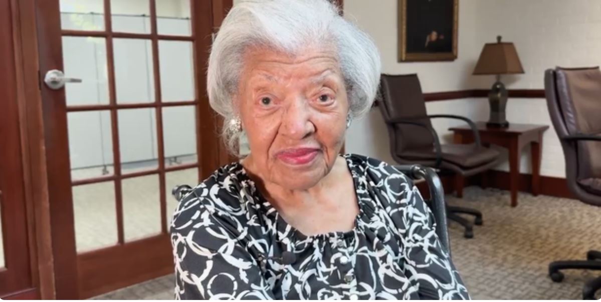 Annie Jewel Moore is Spelman University's oldest living alumna.