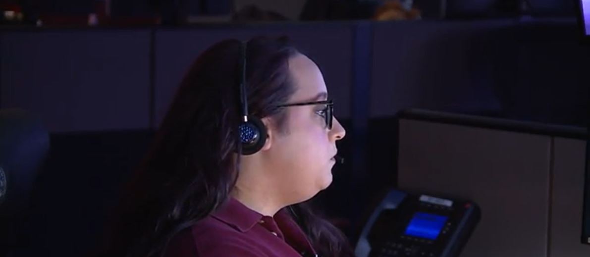 A Guilford Metro 911 operator is receiving praise after using her skills and experience to help save a woman from being sexually assaulted