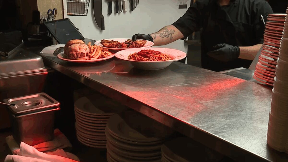 The owner of Salute Taverna in Taylor wants food to be the last thing the seniors impacted by this fire have to worry about