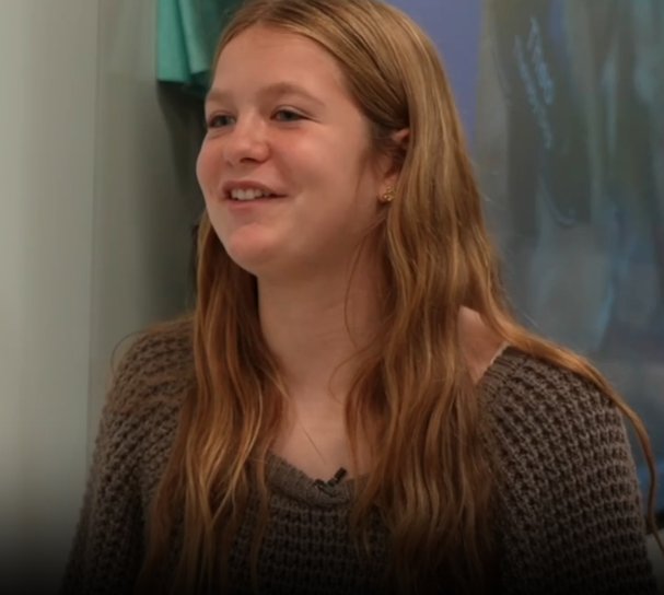 Seventh Grader Hadly Lesnew