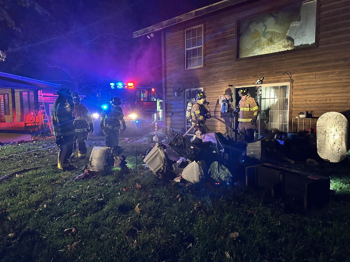 No injuries reported in Boone County house fire