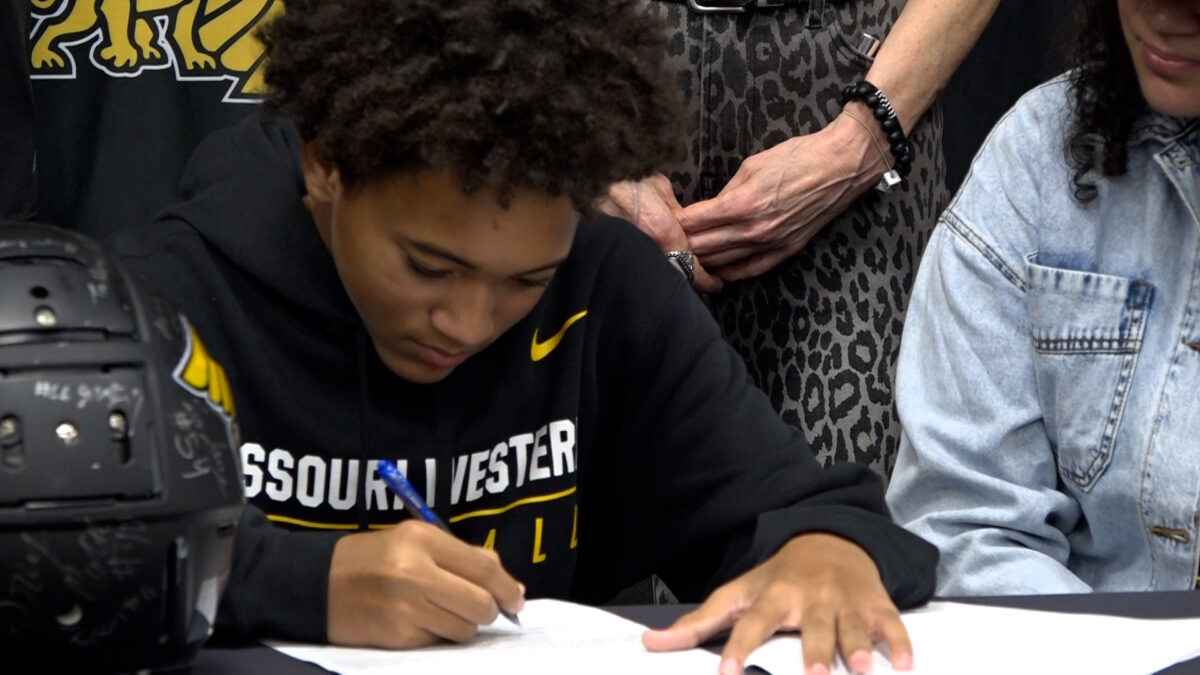 Inspiring teen serves as honorary captain for Griffon football