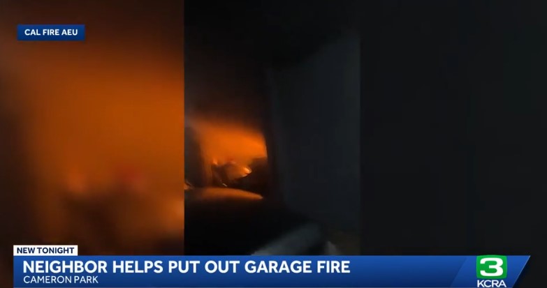 "I just saw smoke in the middle of the morning and it just kept getting thicker and thicker