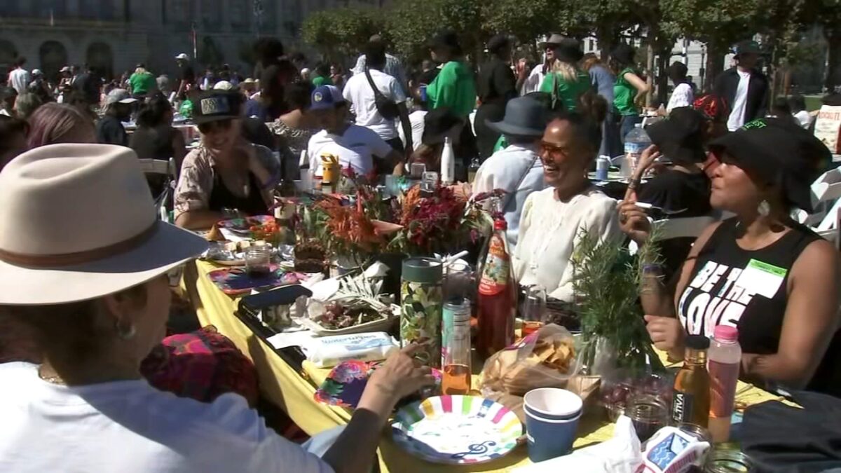 San Francisco's first "Longest Table" event brought together 1