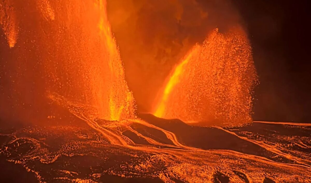 A new eruption
