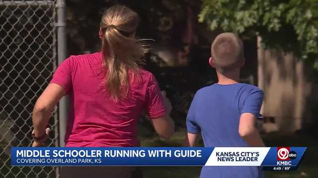 Jude Nickson is running cross country at his school