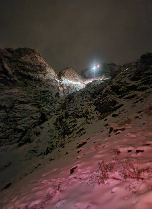 Search and rescue crews traveled through a snowstorm in Little Cottonwood Canyon on Saturday to find a lost hypothermic hiker