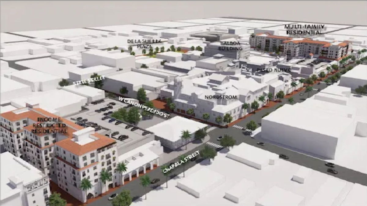 Makeover Plan in Downtown Santa Barbara Could Bring New Housing and Shopping