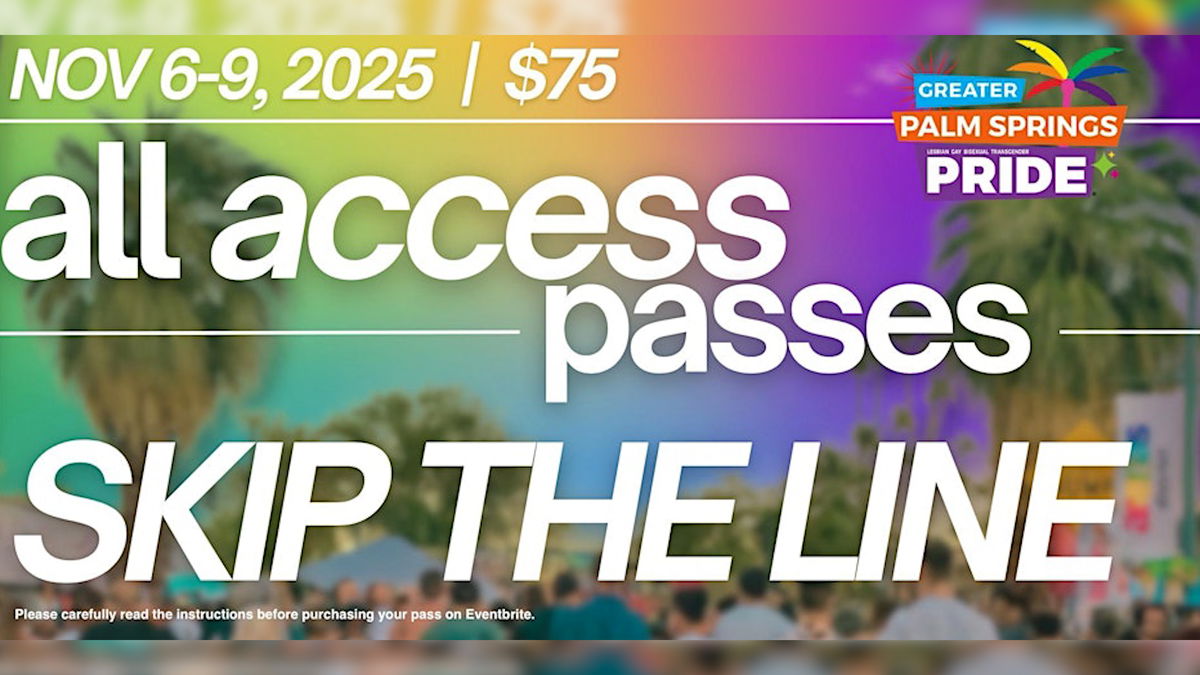 Palm Springs Pride launches ‘Skip the Line’ fundraiser for bars