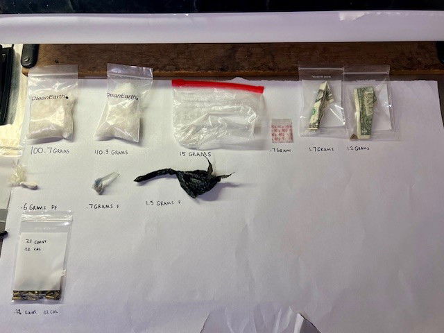Police arrest 2 people living in Santa Maria riverbed suspected of drug & ammunition possession