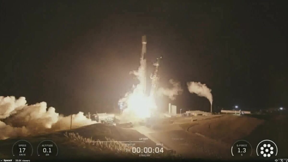 Falcon 9 launch of Starlink satellites from Vandenberg SFB scheduled for Sunday