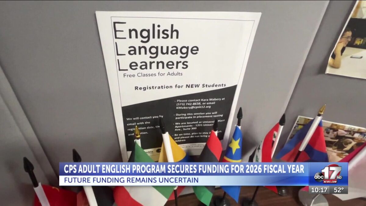 CPS adult English program secures funding for 2026
