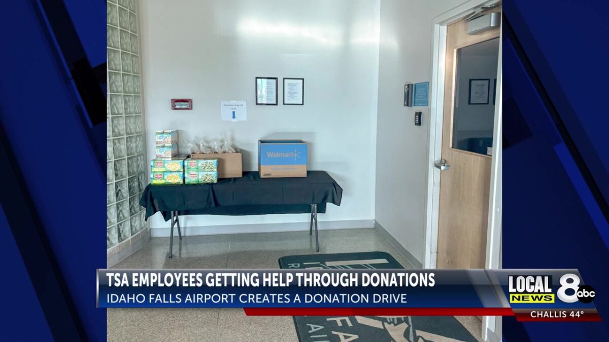 Donations being collected for TSA officers left unpaid during the government shutdown