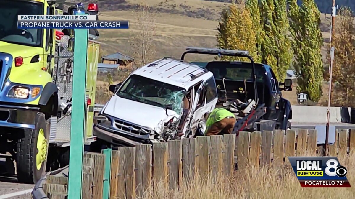 Man life-flighted after head-on truck collision near Swan Valley