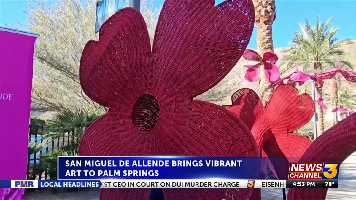 Palm Springs unveils new art display from sister city in Mexico