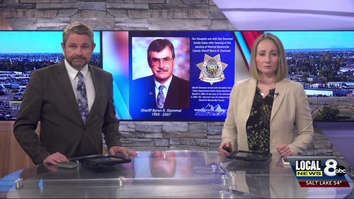 Bonneville County Sheriffs Office mourns passing of former Sheriff Byron R. Stommel
