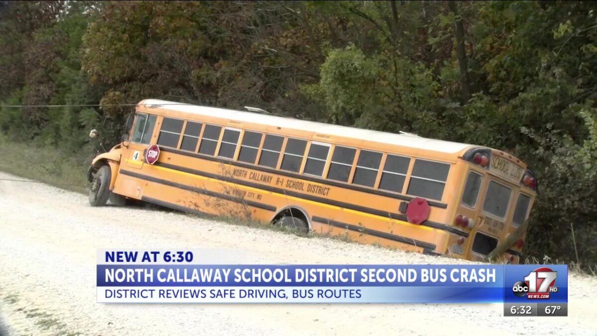 No one hurt after school bus crash in Callaway County
