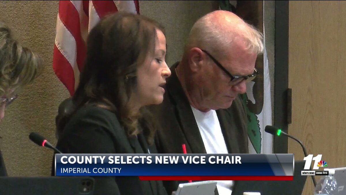 Imperial County selects new vice chair