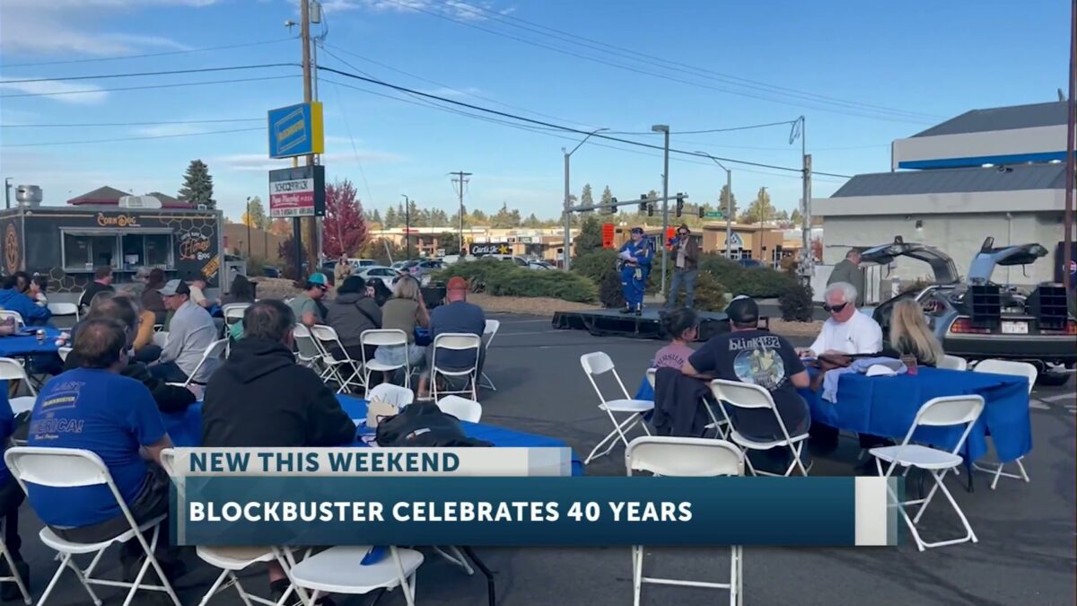 Blockbuster celebrates 40 years with nostalgic block party in Bend