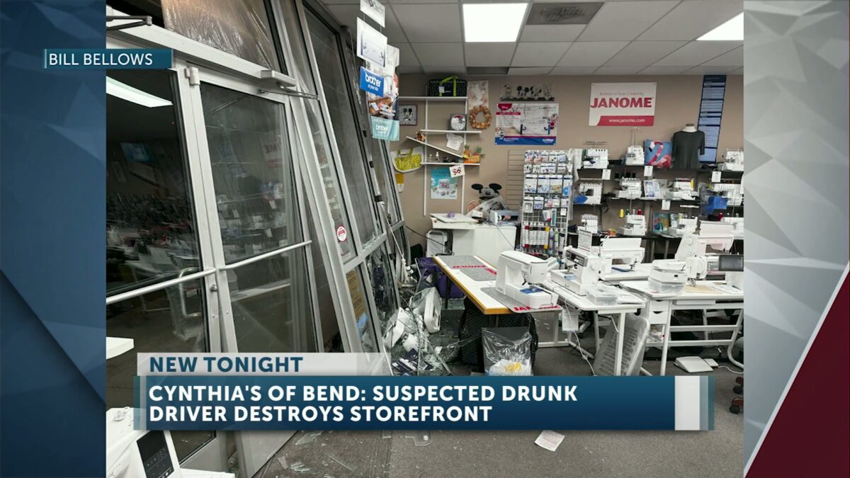 Driver crashes into Cynthia’s of Bend