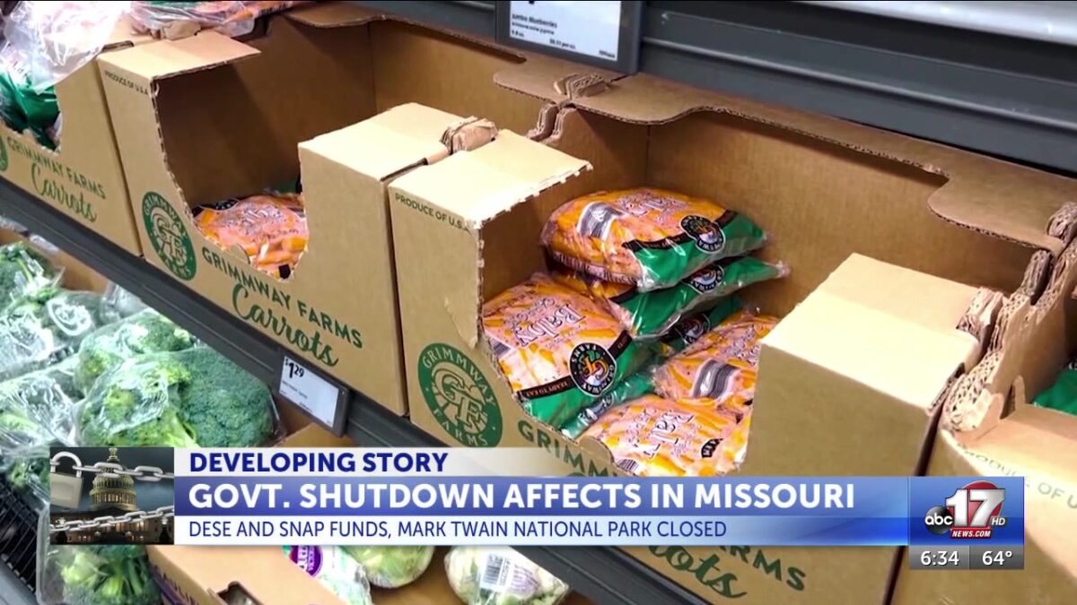 Effects of the government shutdown in Missouri