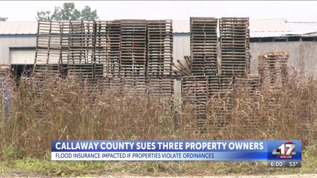 Callaway County sues property owners for bucking FEMA floodplain rules
