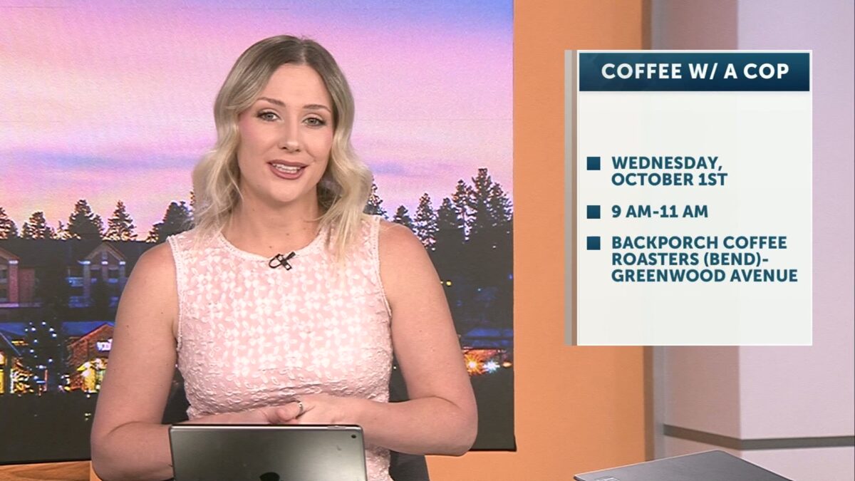 HAPPENING WEDNESDAY: Bend Police Department invites you to ‘Coffee with a Cop’