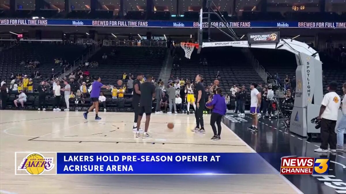Lakers drop preseason opener against Suns at Acrisure Arena