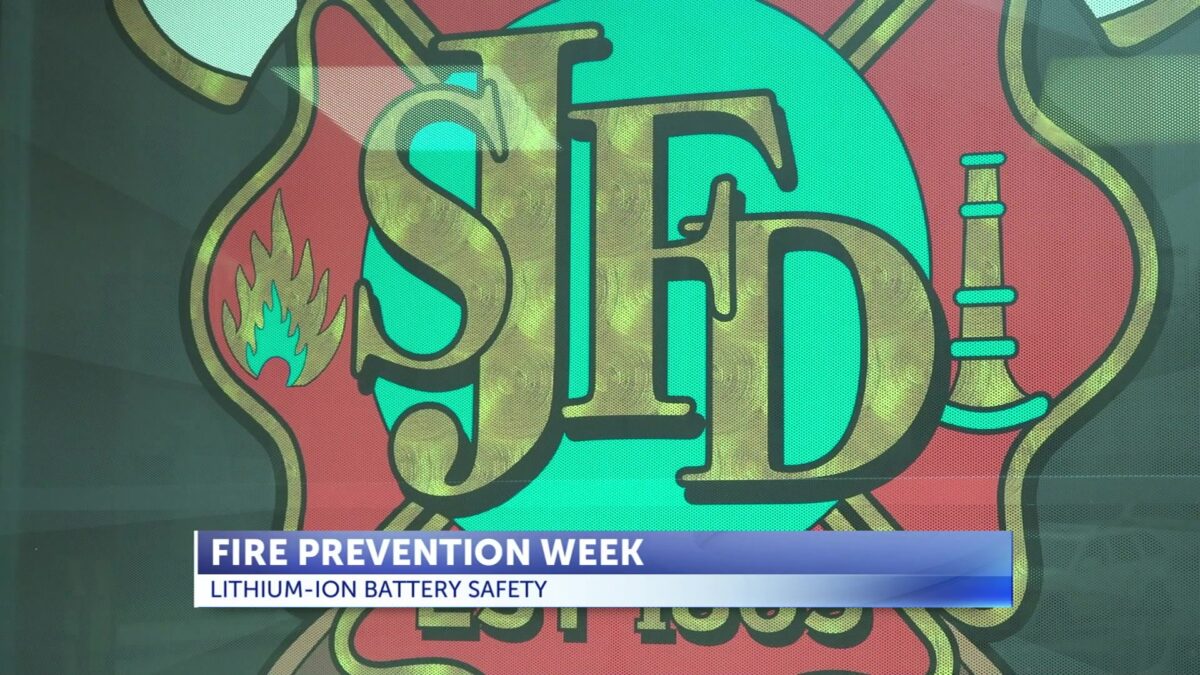 Fire Prevention Week focuses on lithium-ion battery safety in homes