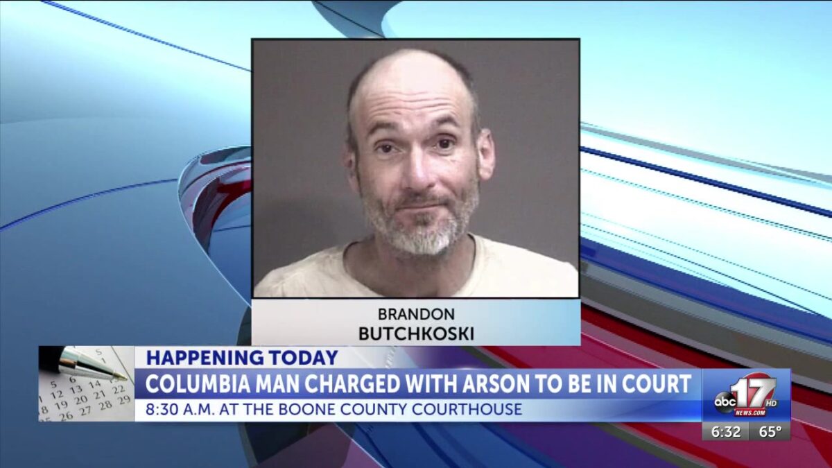 Columbia man accused of arson to be in court for bond hearing