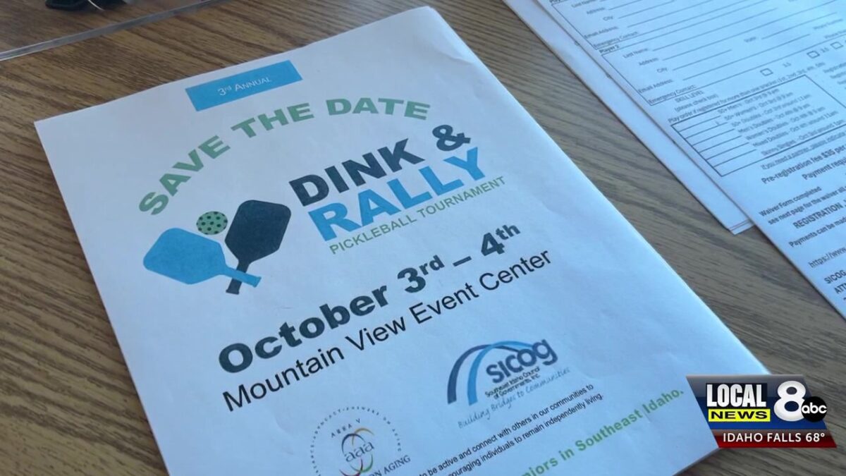 ‘Dink and Rally’ tournament raises funds for Pocatello seniors