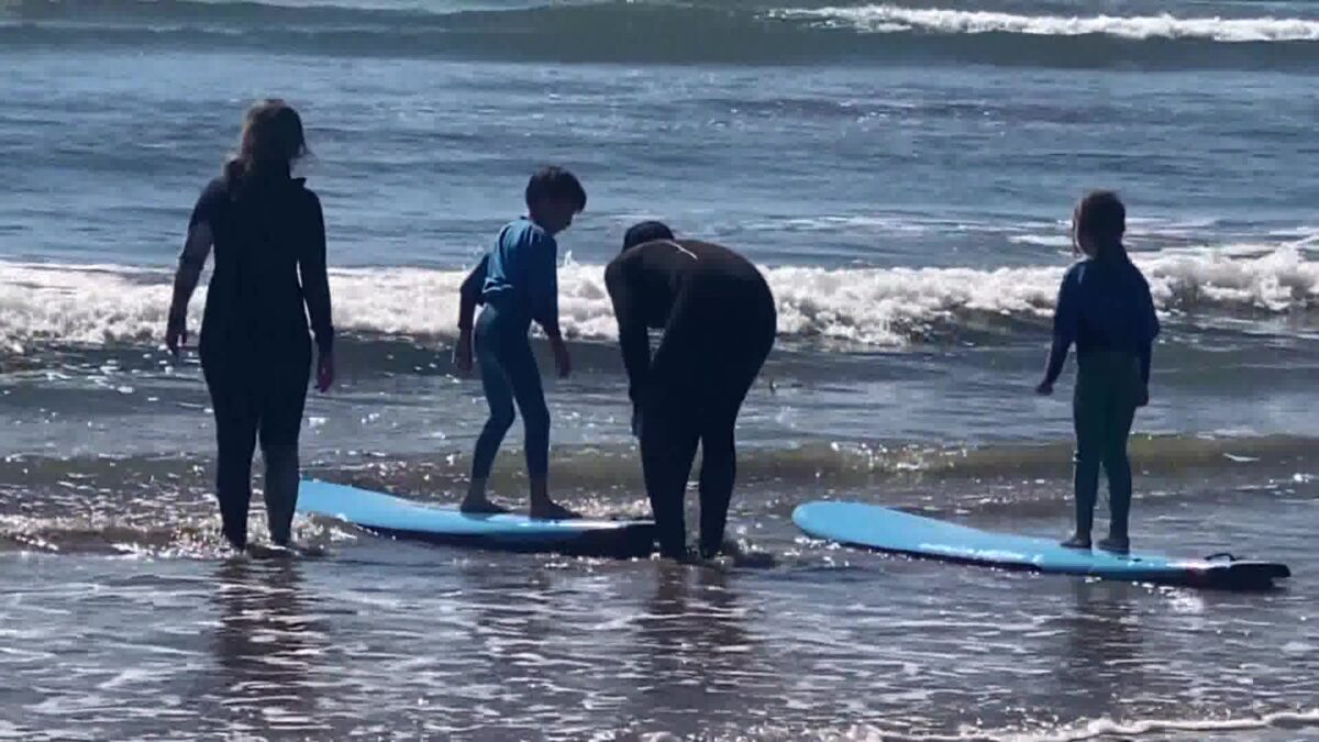 Foster kids Catch Waves Thanks to ‘More Than Conquerors Surf’