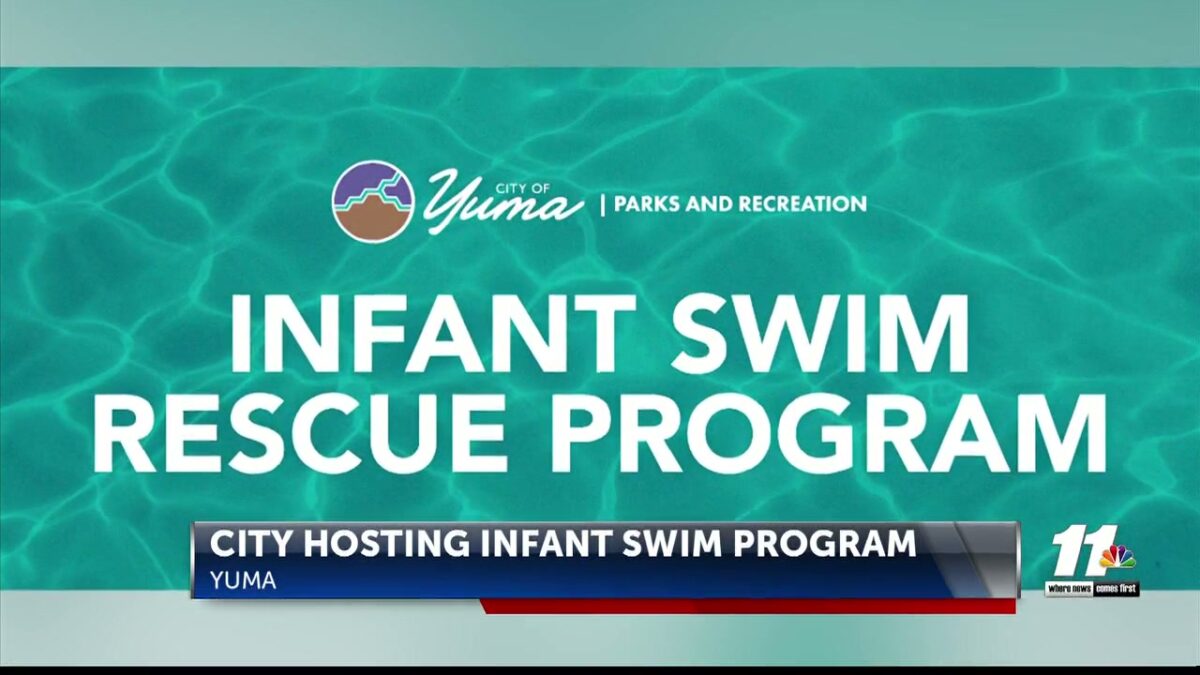 City of Yuma to host Infant Swim Rescue Program