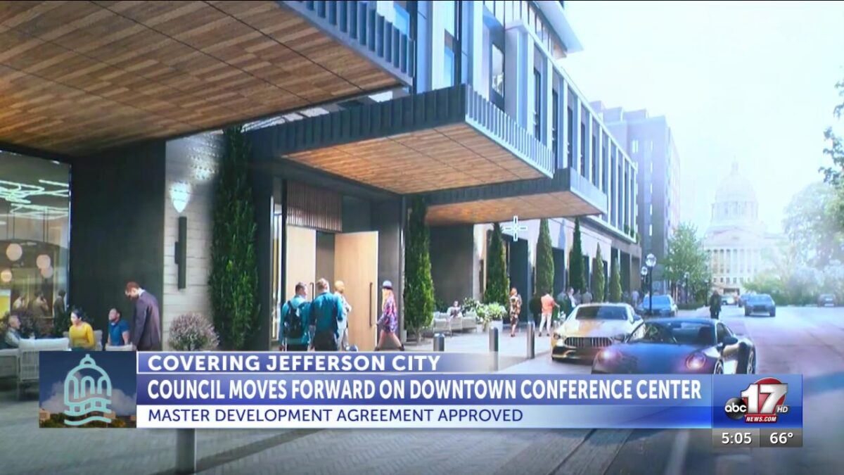 Jefferson City Council approves master development agreement for new conference center