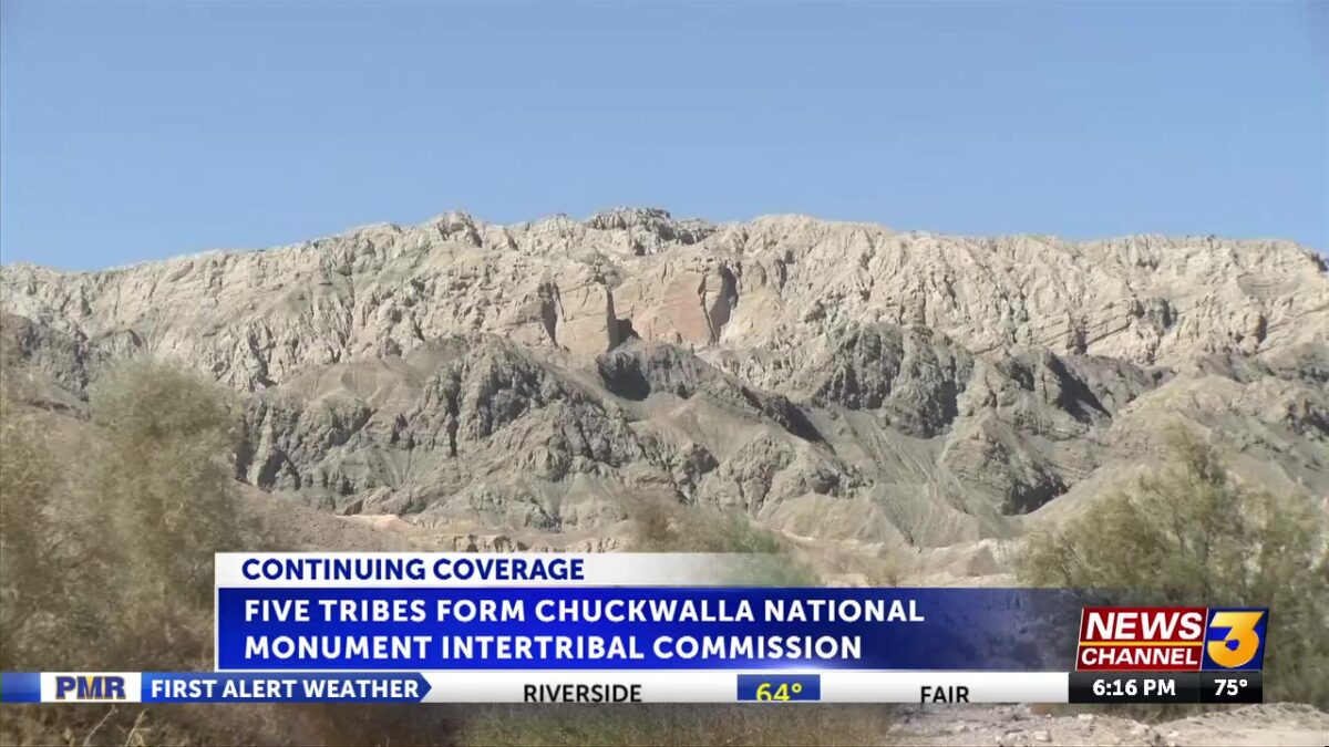 Five tribes form Chuckwalla National Monument Intertribal Commission