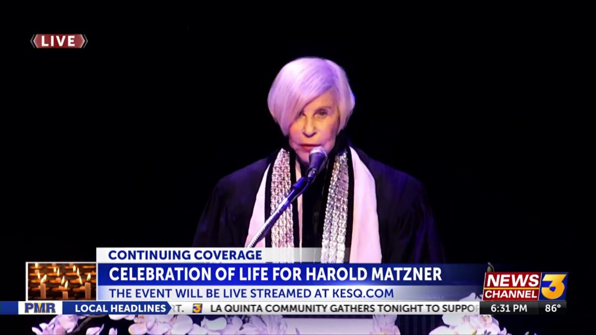 Harold Matzner’s legacy and generosity honored at Celebration of Life service